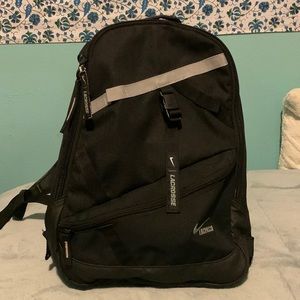 Black Nike Lazer Lacrosse Backpack